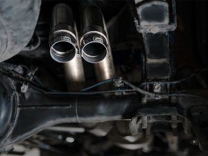 Toyota Tacoma Performance Exhaust - AWE Tuning - 0FG Cat Back with BashGuard - No Tips - `16-`22